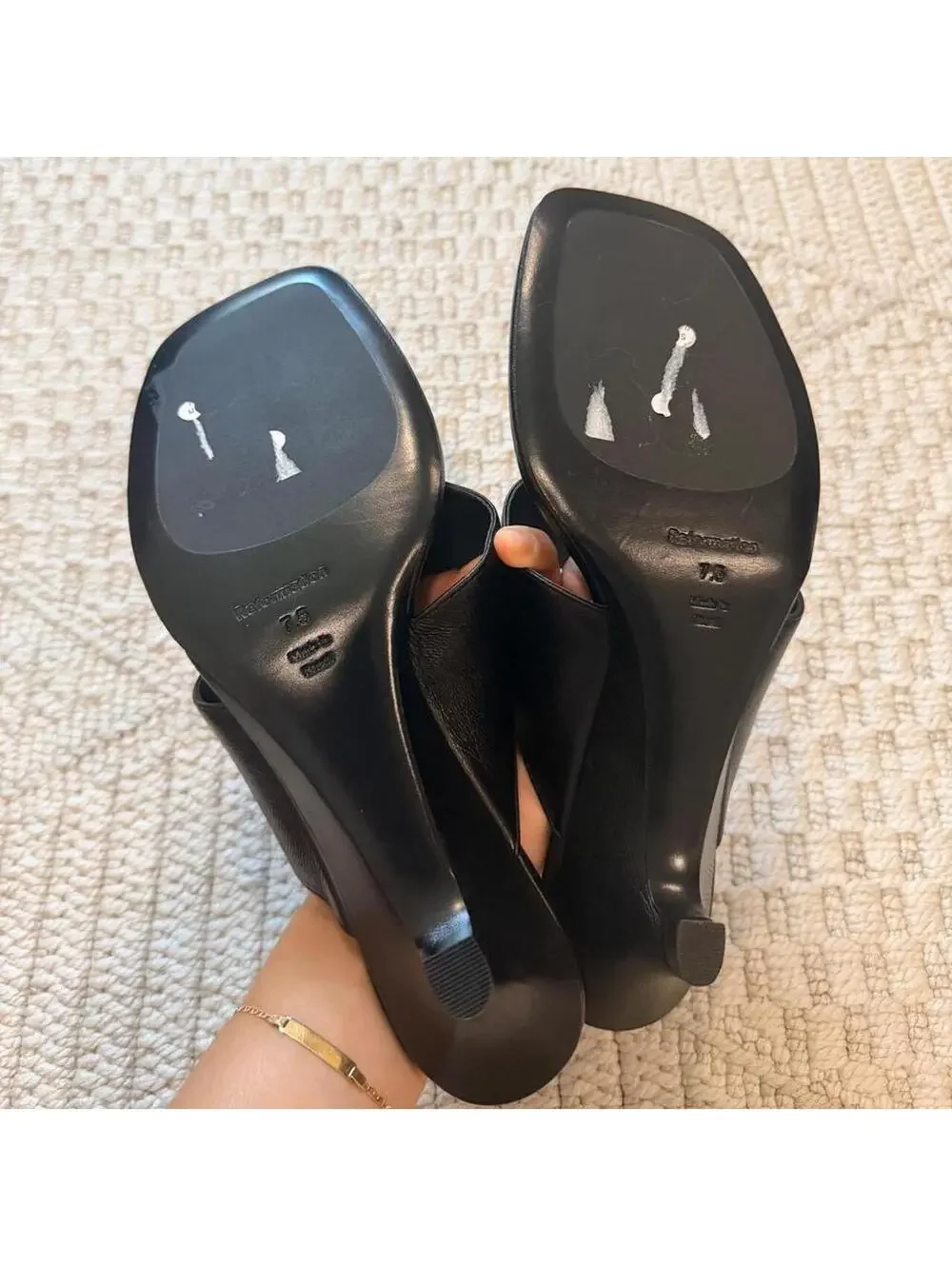 Reformation Sherlyn Wedge Thong Sandal